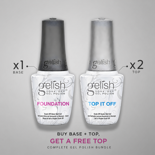 Gelish Base + Top + Free Top | Preorder