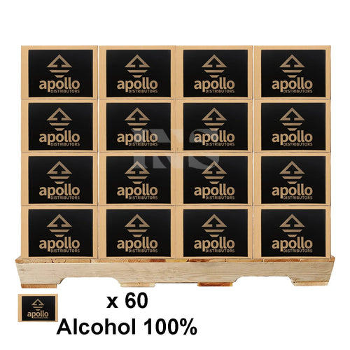 APOLLO Alcohol 100% 4/Box - 60/Box per PALLET (W2) - Nail