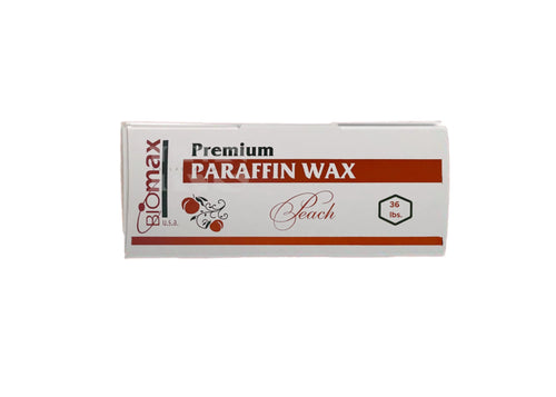 BIOMAX Paraffin Wax PEACH 36 lbs/case - Paraffin Wax