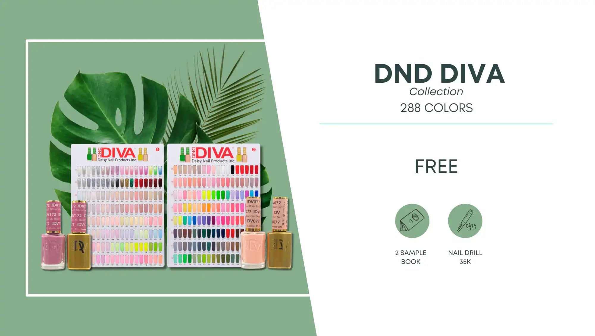 DND Diva nail polish collection.