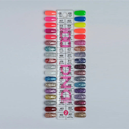 DND Duo Gel - Collection 2 - 36 pc - Free Chart