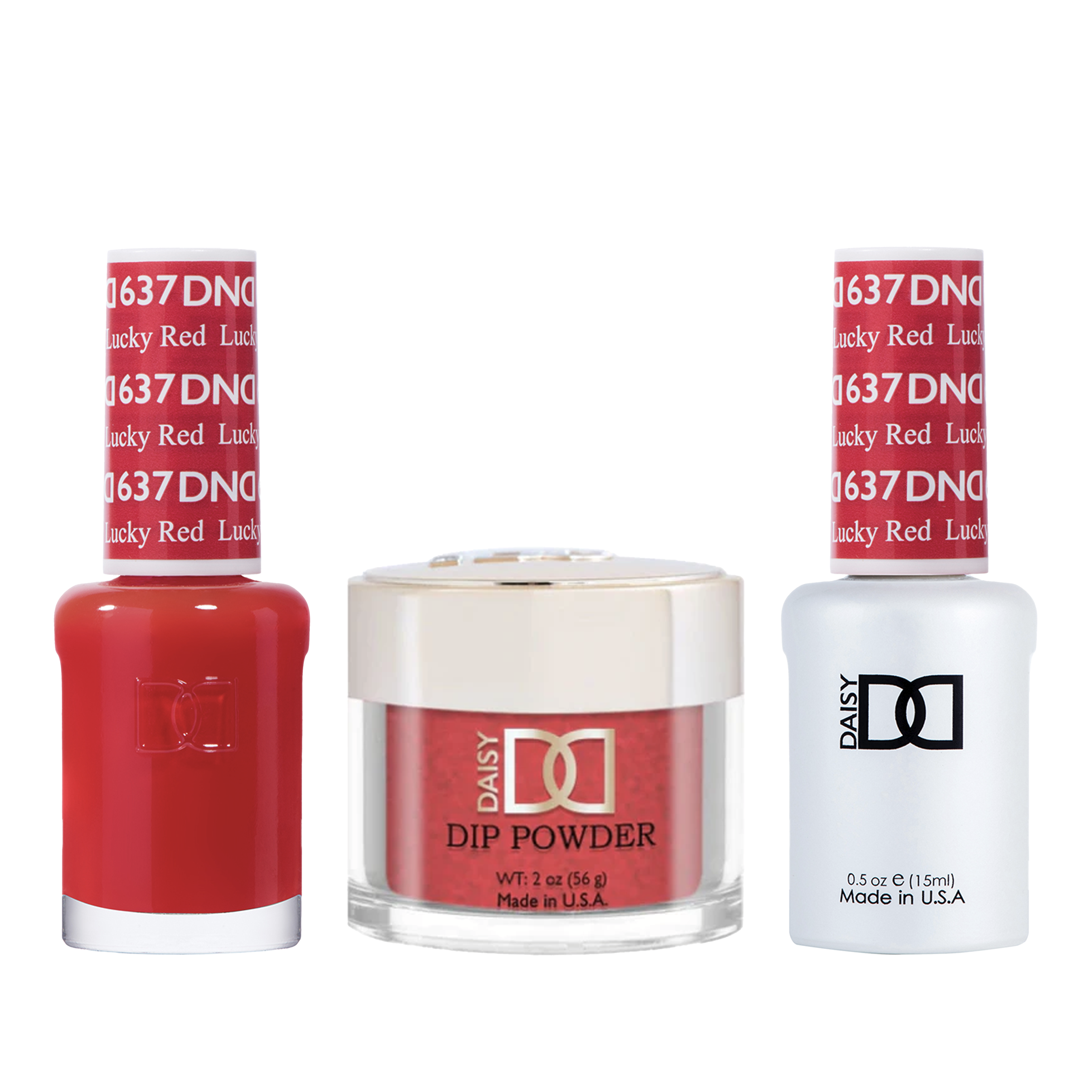 DND Trio - 637 Lucky Red – iNAIL SUPPLY
