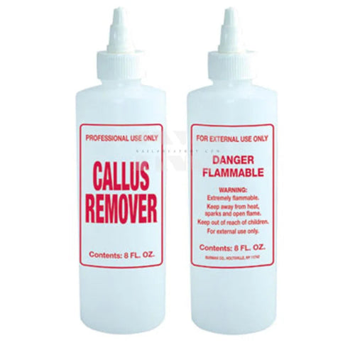 Empty Plastic Bottle Callus Remover - 8 oz