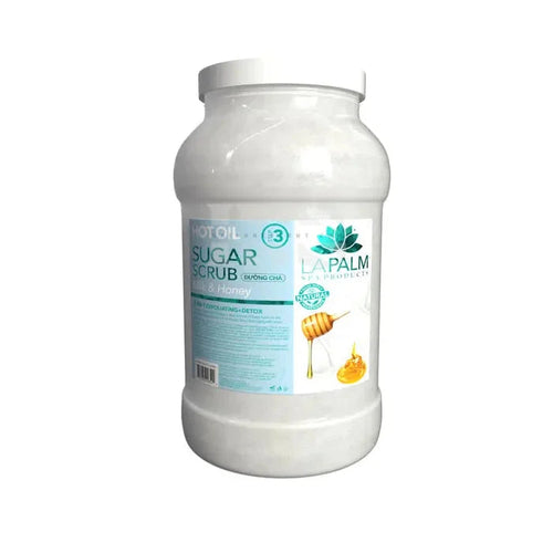 LA PALM Oil Sugar Scrub Milk & Honey Gallon - Spa Treatment
