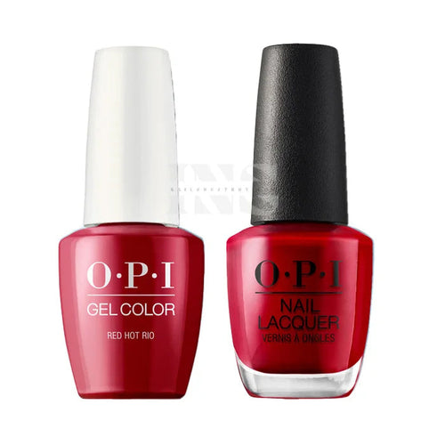 OPI Duo - Red Hot Rio A70 - Gel Polish