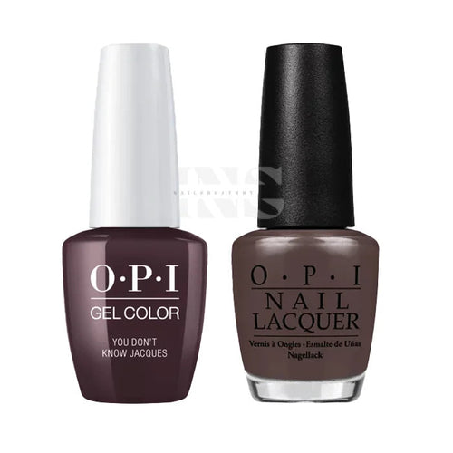OPI Duo - You Don't Know Jacques! F15
