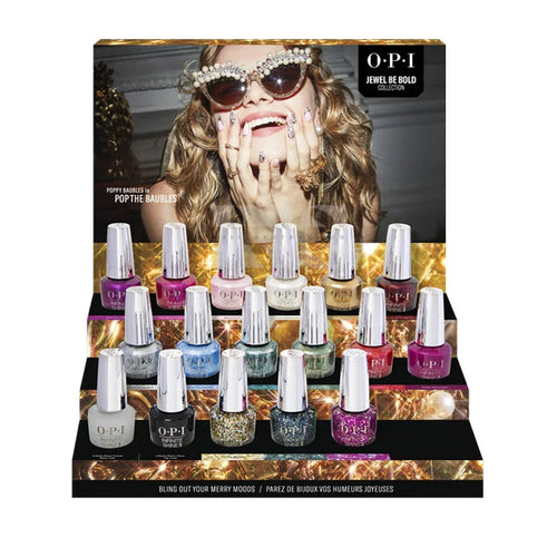 OPI Infinite Shine - Jewel Be Bold Holiday 2022 - 17 Pieces