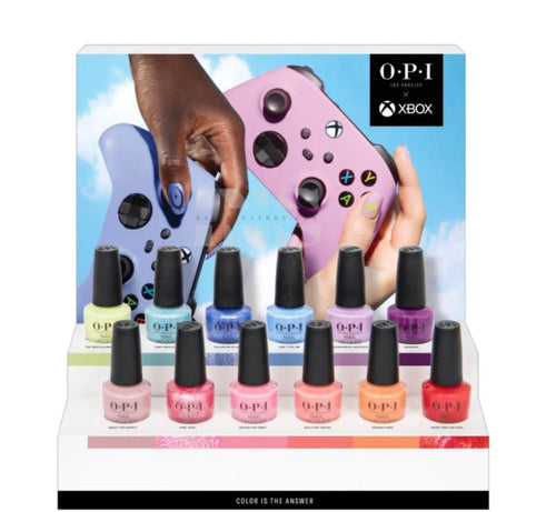 OPI Nail Lacquer - Xbox Collection Spring 2022 - 12 Piece Display