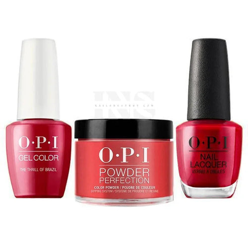 OPI Trio - The Thrill of Brazil A16