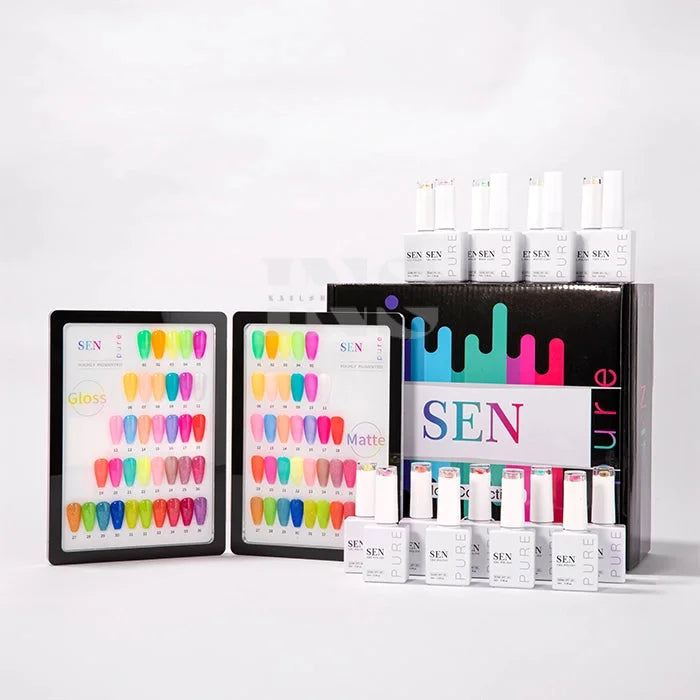 Get the Perfect Glow Nails with SEN Pure Glow 36 Gel Collection