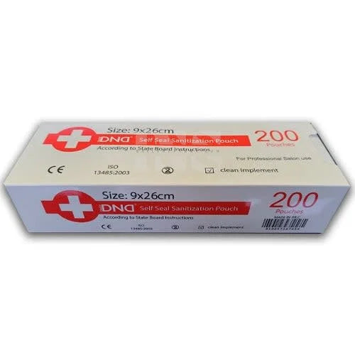 Sterilization Pouch 3.5'' x 10'' (9x26cm) 200/Box
