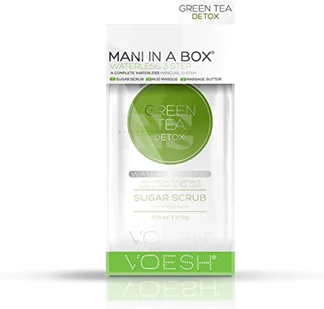 VOESH Mani In A Box Waterless 3 Step - Green Tea Single