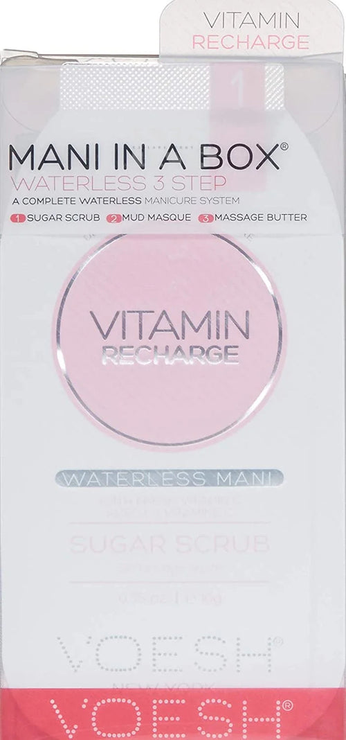VOESH Mani In A Box Waterless 3 Step - Vitamin Recharge 50/Box