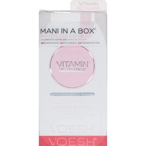 VOESH Mani In A Box Waterless 3 Step - Vitamin Recharge Single
