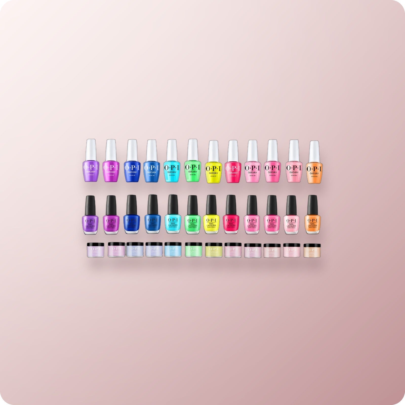 Gel & Lacquer Duo + Trio Matching Sets
