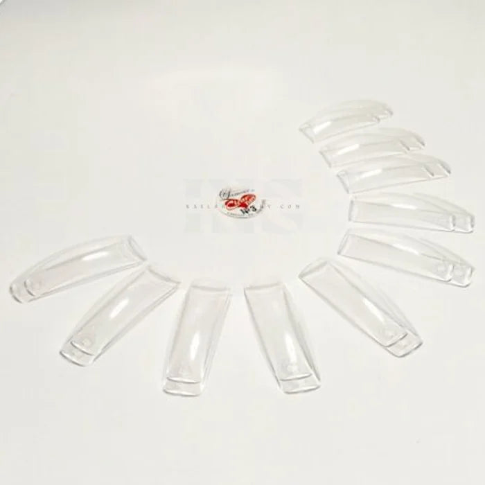 #0 LAMOUR Tips Clear 50 pcs (10 pks) - Nail Tip