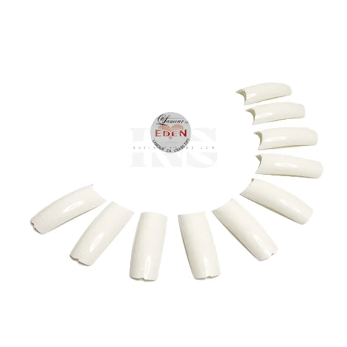 #0 LAMOUR Tips Eden French 50 pcs (10 pks) - Nail Tip