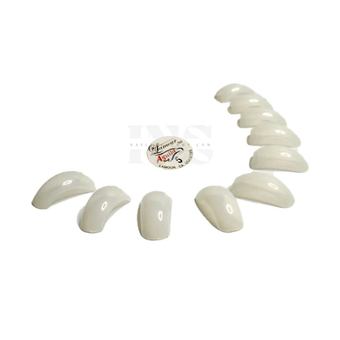 #1 LAMOUR Tips Aguila Natural 50 pcs (10 pks) - Nail Tip