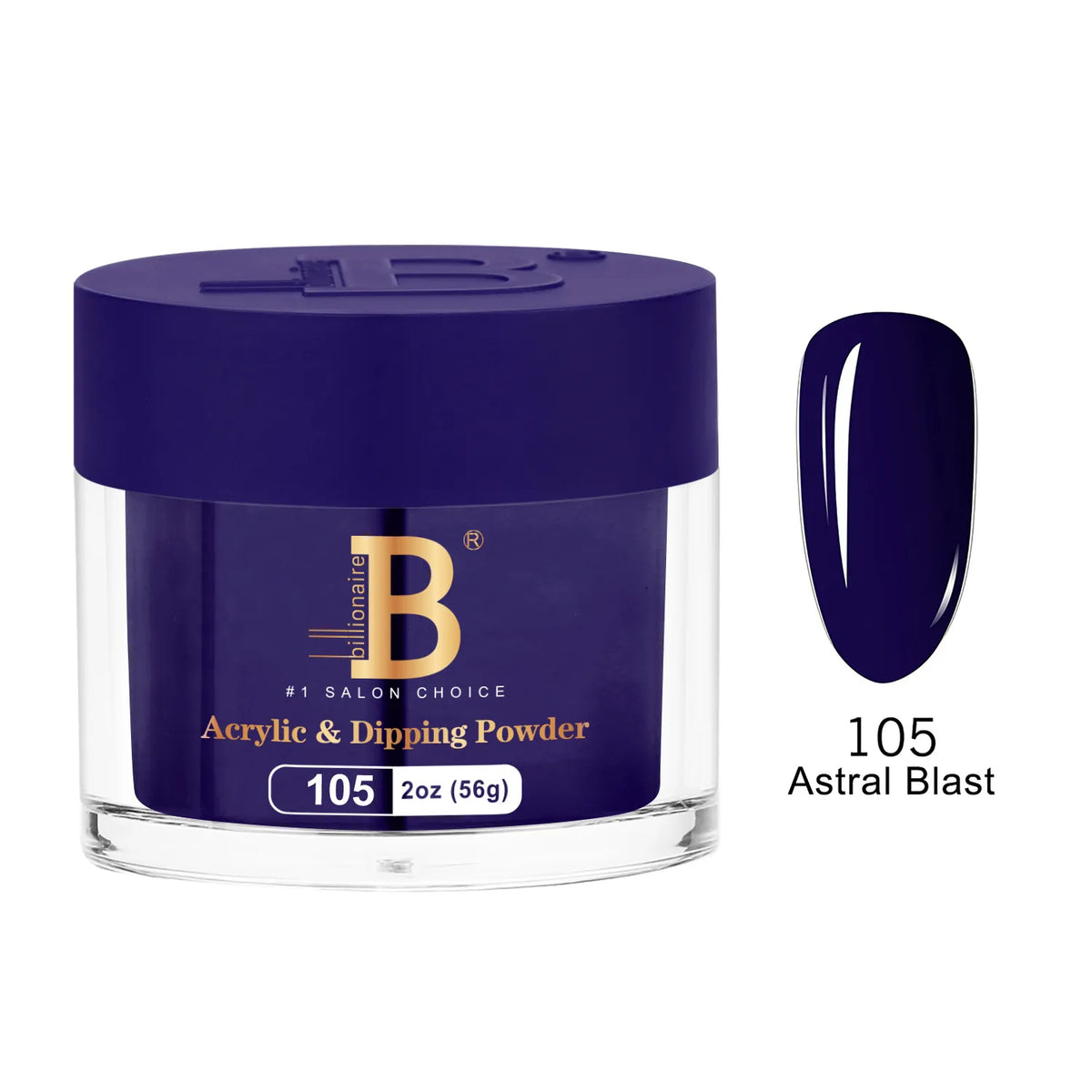 Billionaire Imperial Acrylic & Dipping Powder 105 Astral Blast 2 oz jar