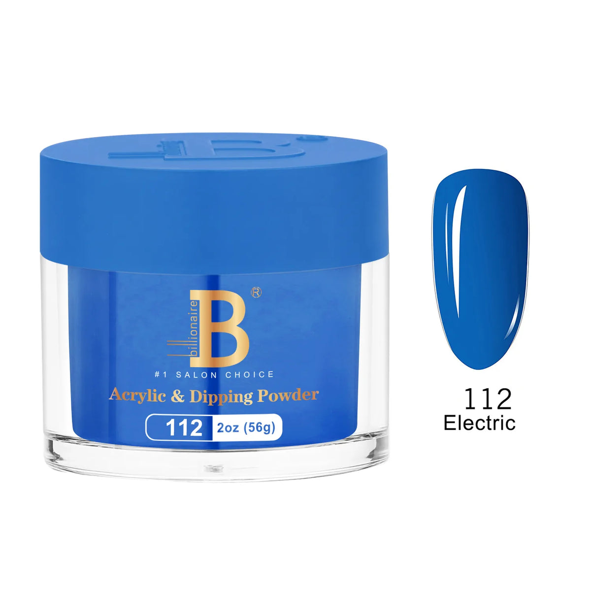 Billionaire Imperial Acrylic & Dipping Powder 112 Electric 2 oz jar