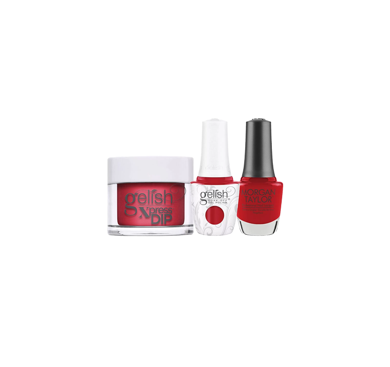 120 gelish trio - free 2 color chart (w2) - gel polish