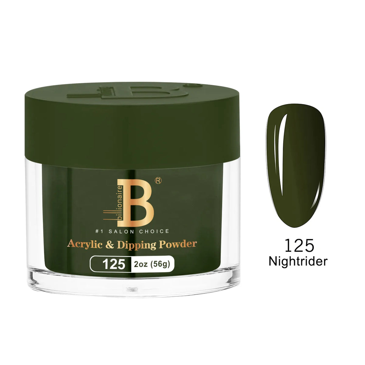 Billionaire Imperial Acrylic & Dipping Powder 125 Nightrider 2 oz jar