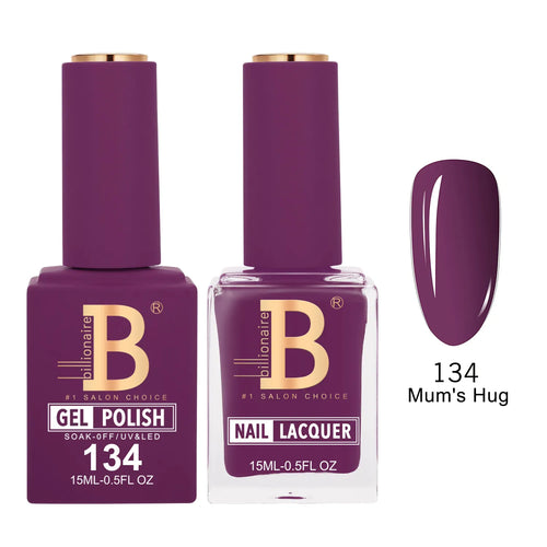 Billionaire Imperial 134 Mum's Hug - Duo Gel Polish & Lacquer