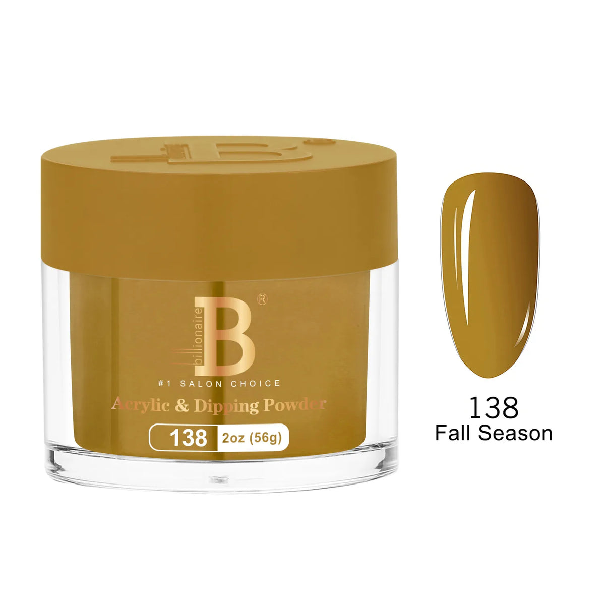 Billionaire Imperial Acrylic & Dipping Powder 138 Fall Season 2 oz jar