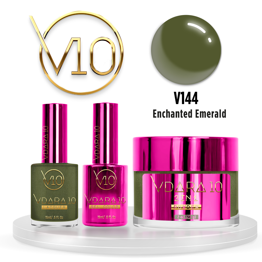 VDARA Trio 144 Enchanted Emerald