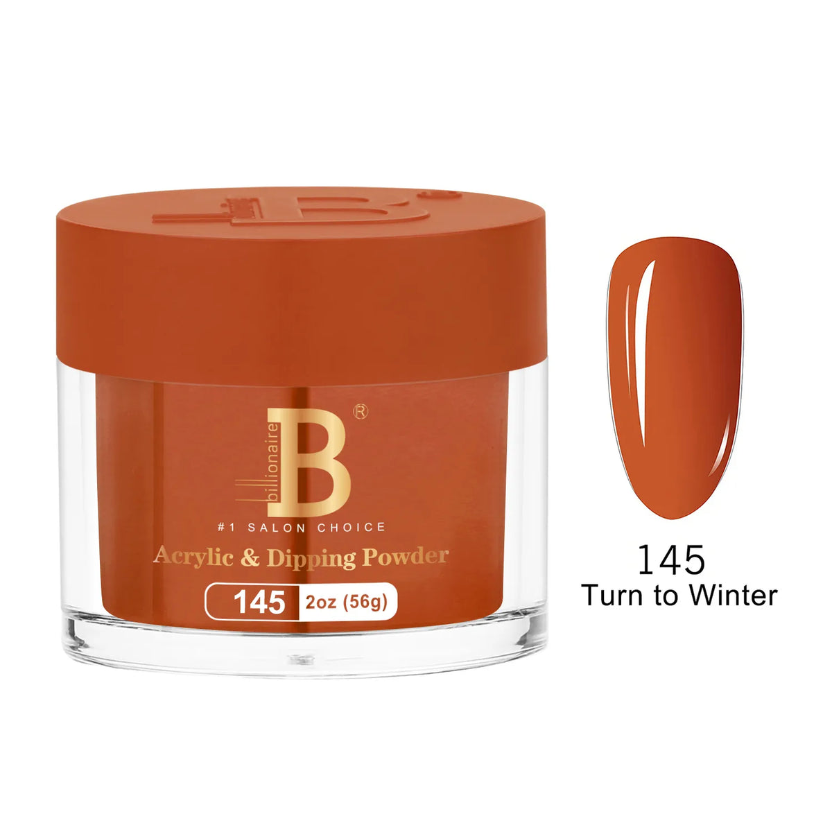 Billionaire Imperial Acrylic & Dipping Powder 145 Turn To Winter 2 oz jar