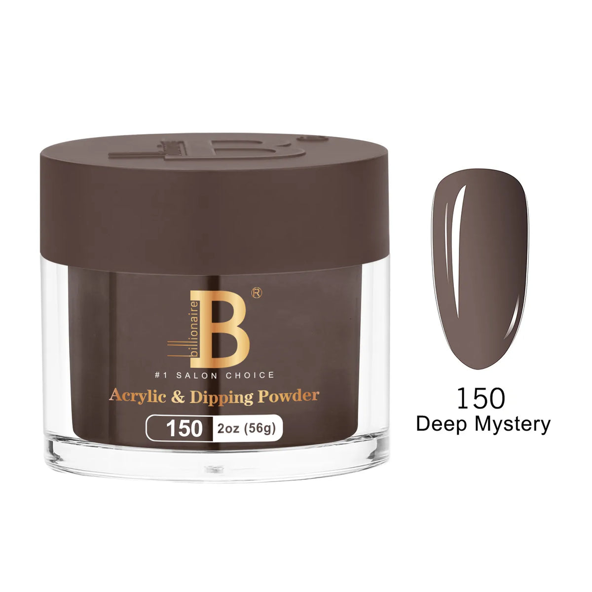 Billionaire Imperial Acrylic & Dipping Powder 150 Deep Mystery 2 oz jar