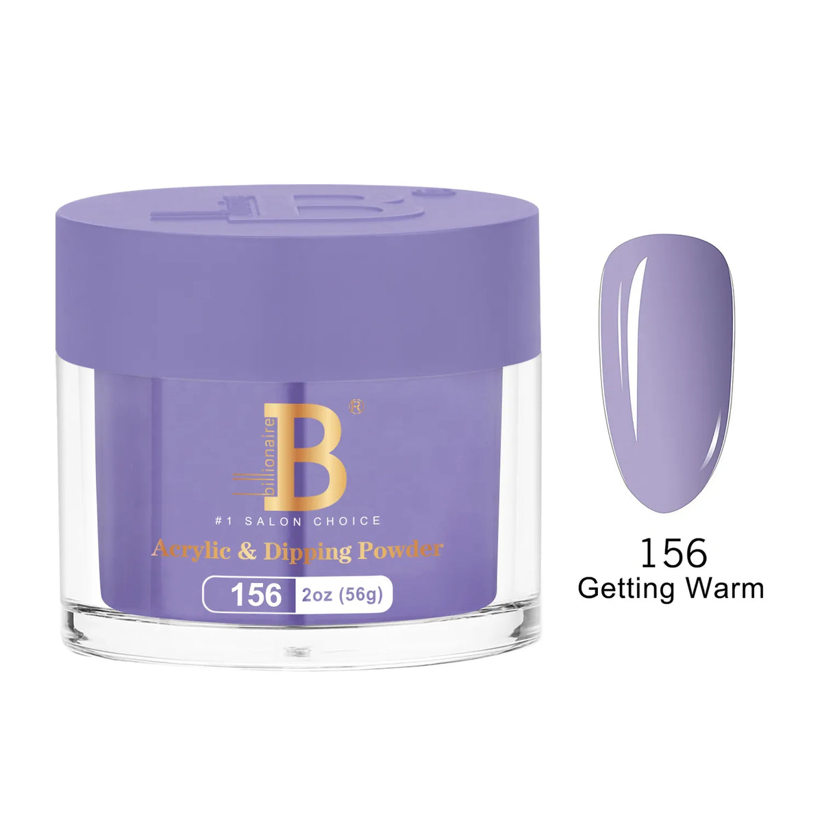 Billionaire Imperial Acrylic & Dipping Powder 156 Getting Warm 2 oz jar
