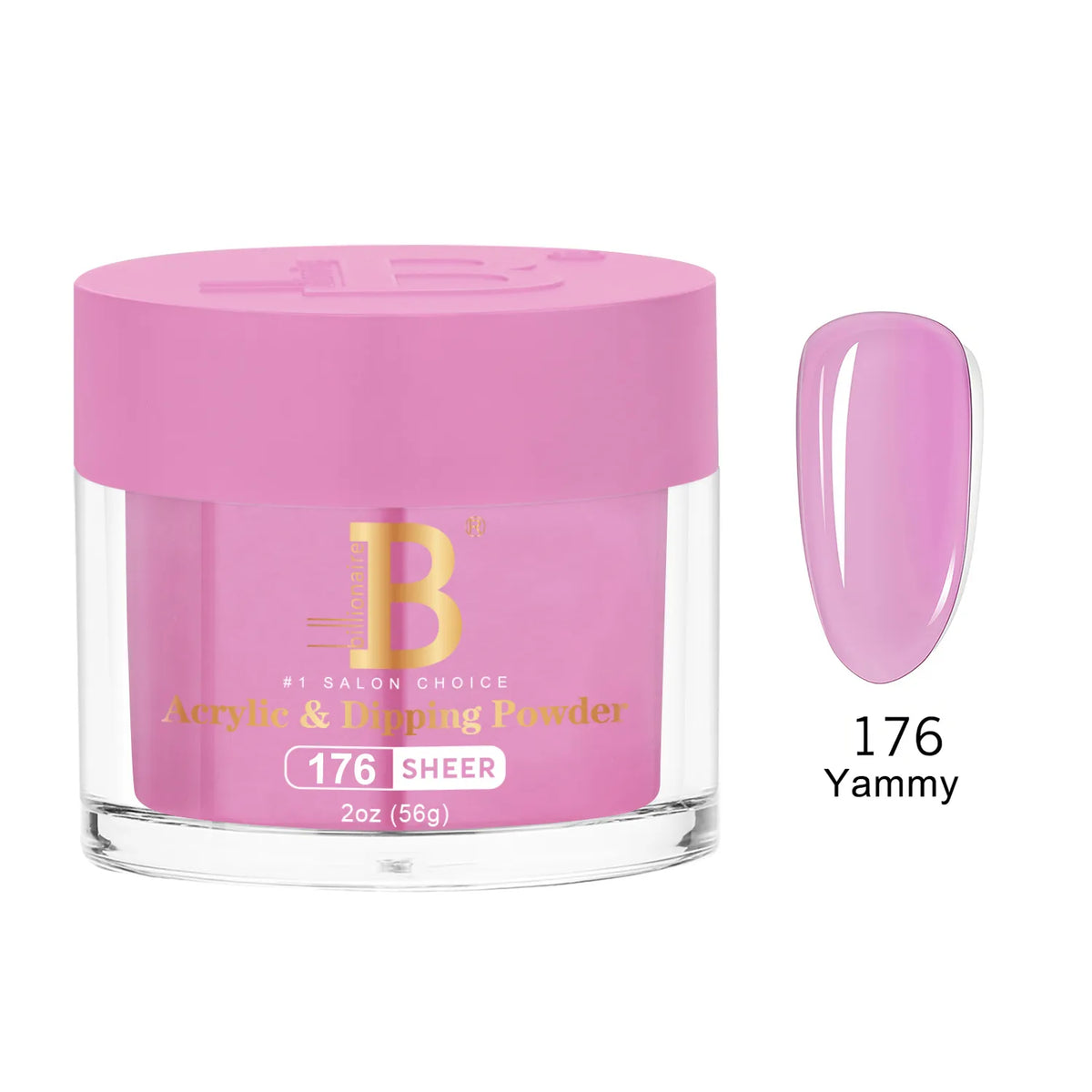 Billionaire Imperial Acrylic & Dipping Powder 176 Yammy 2 oz jar