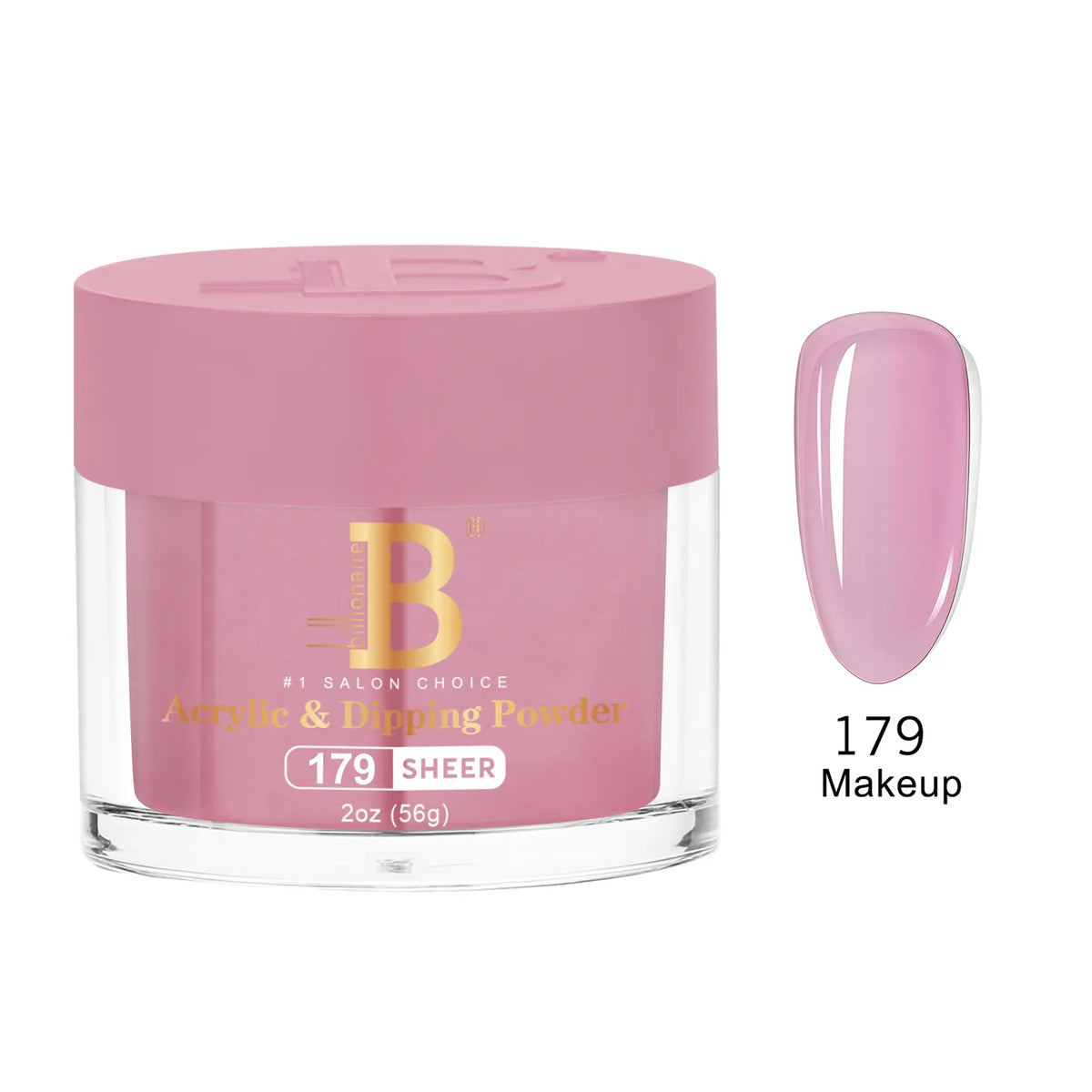 Billionaire Imperial Acrylic & Dipping Powder 179 Makeup 2 oz jar