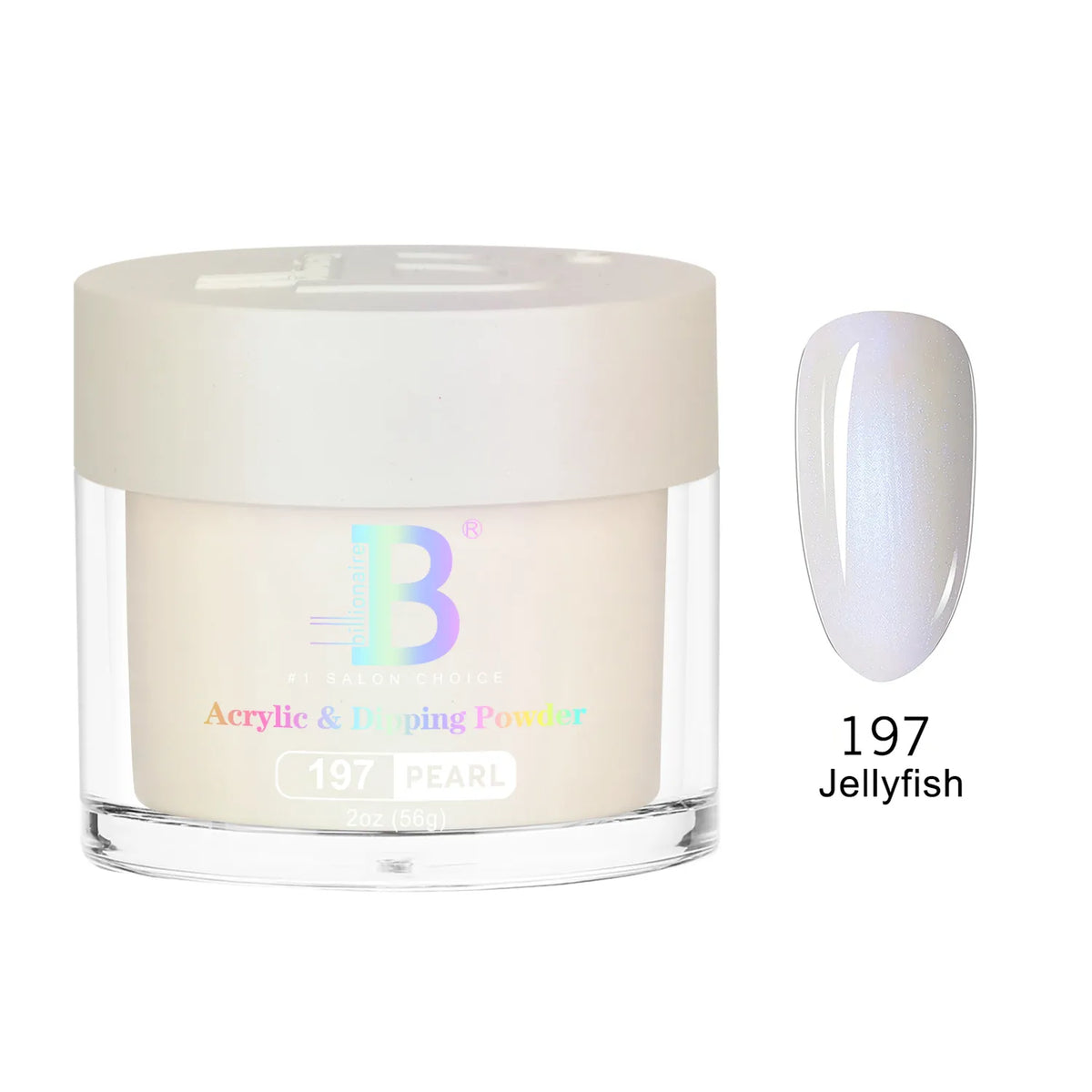 Billionaire Imperial Acrylic & Dipping Powder 197 Jellyfish 2 oz jar