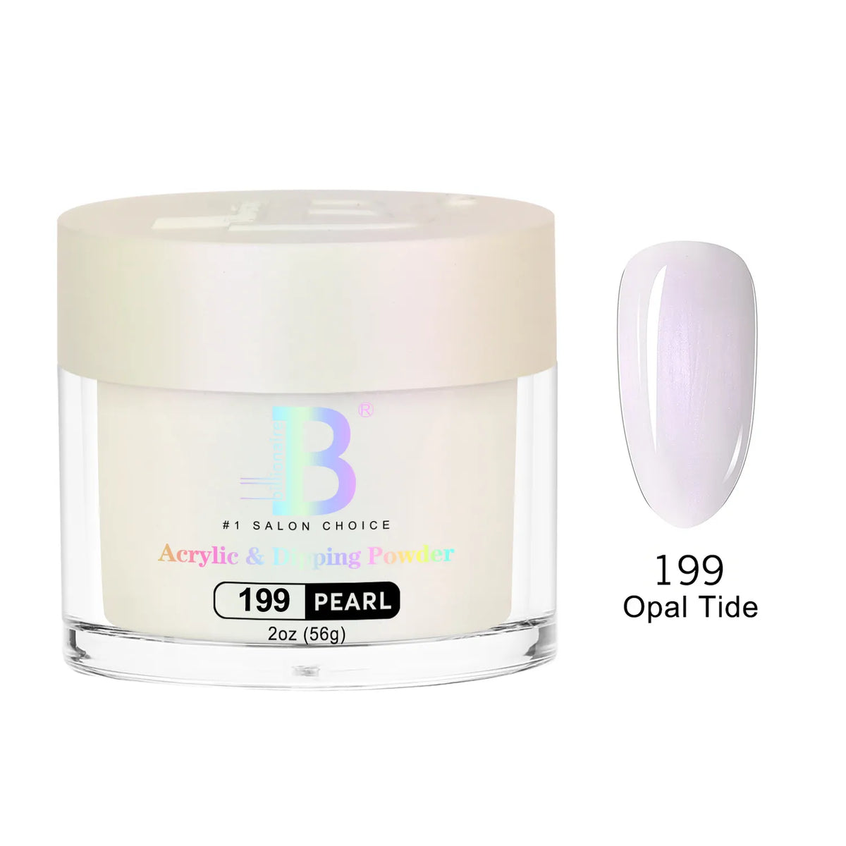 Billionaire Imperial Acrylic & Dipping Powder 199 Opal Tide 2 oz jar
