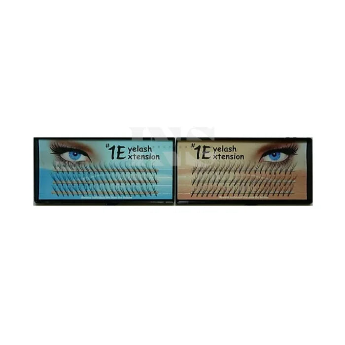 1E 3 Lash Extension Set Left & Right 14mm - Lashes