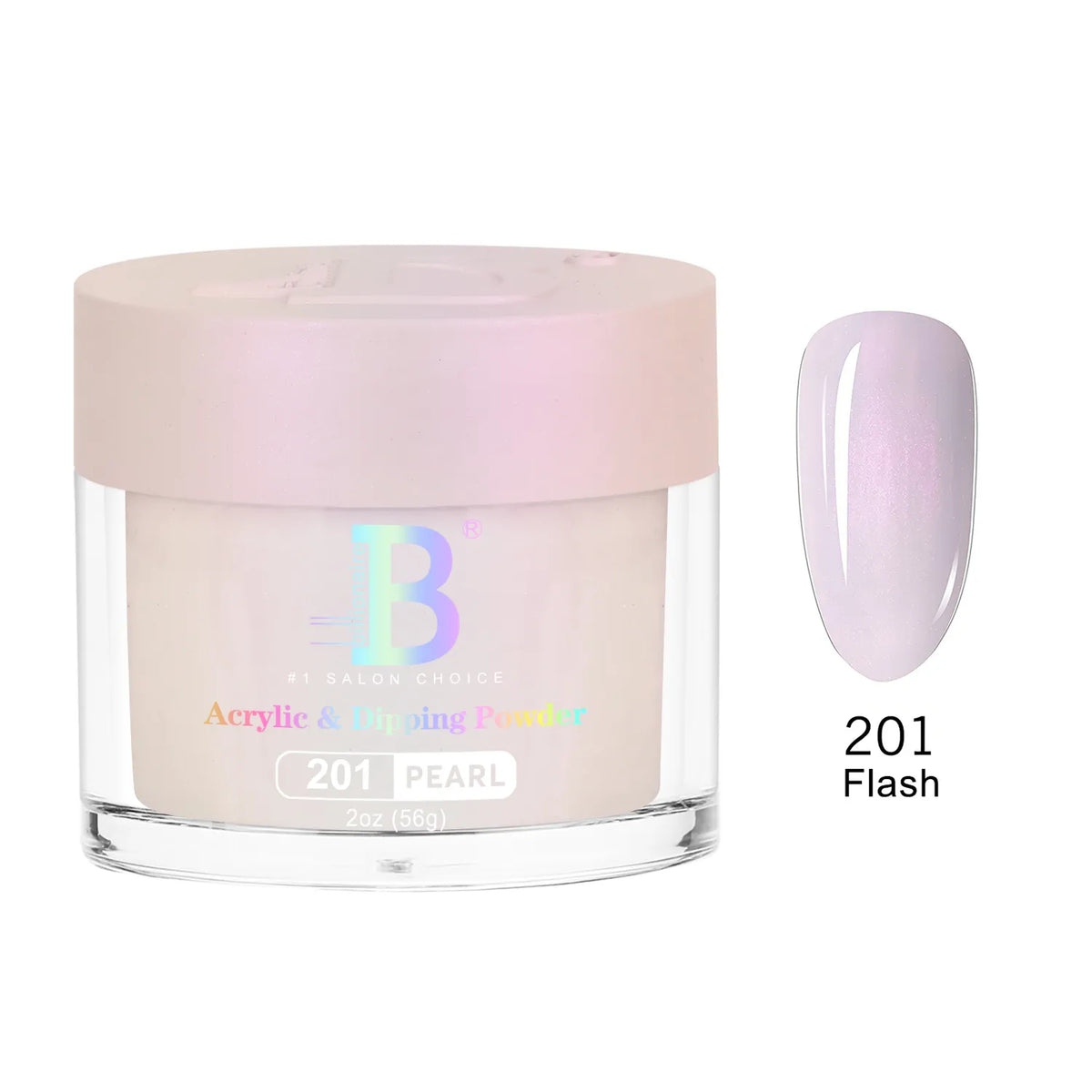 Billionaire Imperial Acrylic & Dipping Powder 201 Flash 2 oz jar