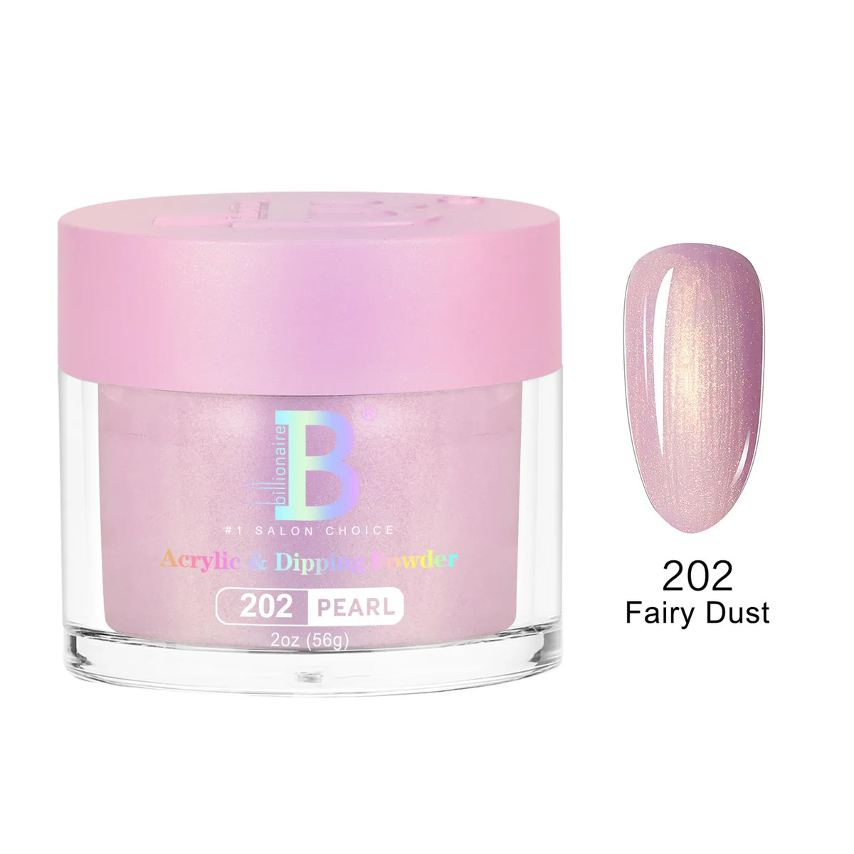 Billionaire Imperial Acrylic & Dipping Powder 202 Fairy Dust 2 oz jar