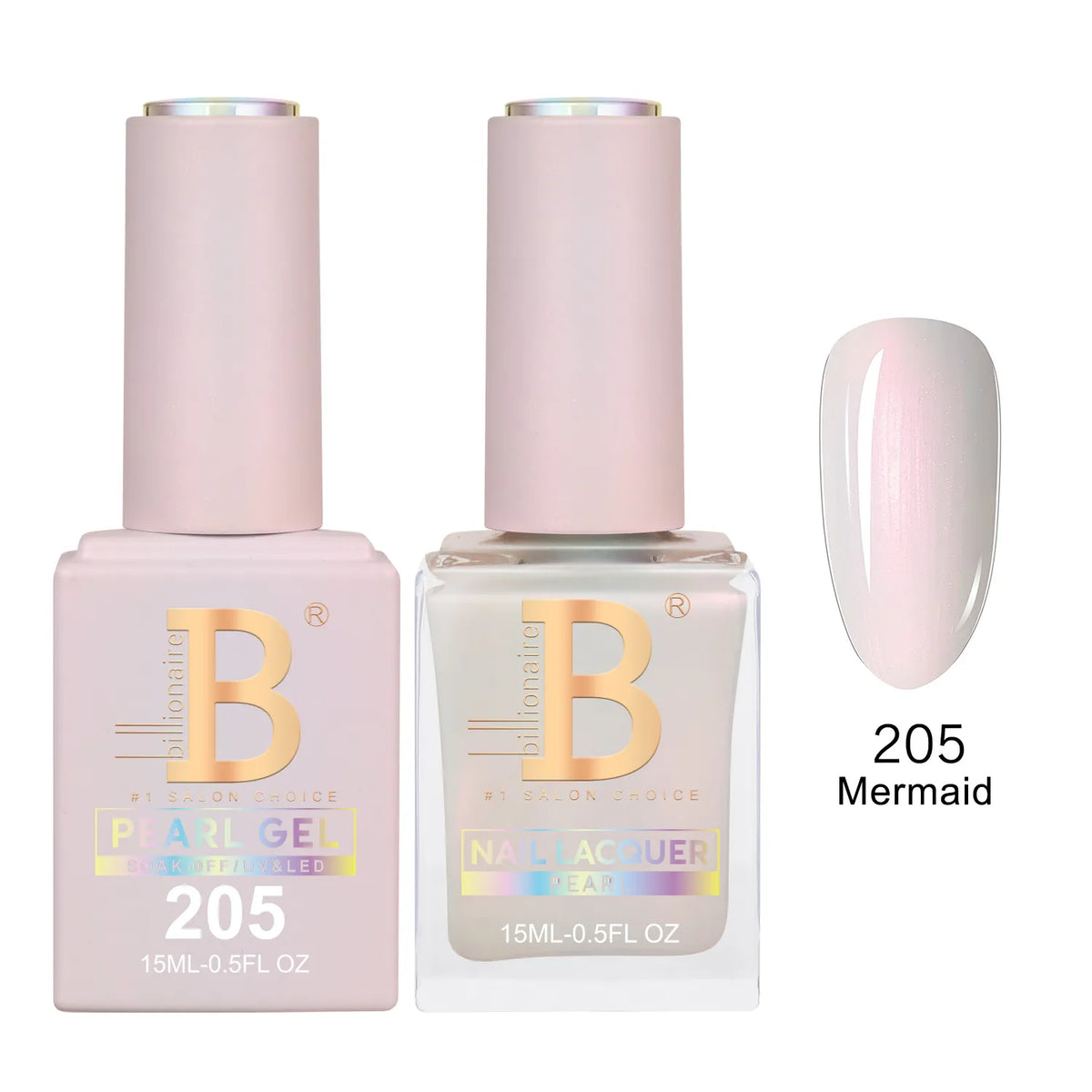 Billionaire Imperial 205 Mermaid - Duo Gel Polish & Lacquer