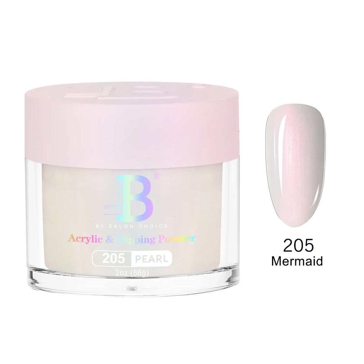 Billionaire Imperial Acrylic & Dipping Powder 205 Mermaid 2 oz jar