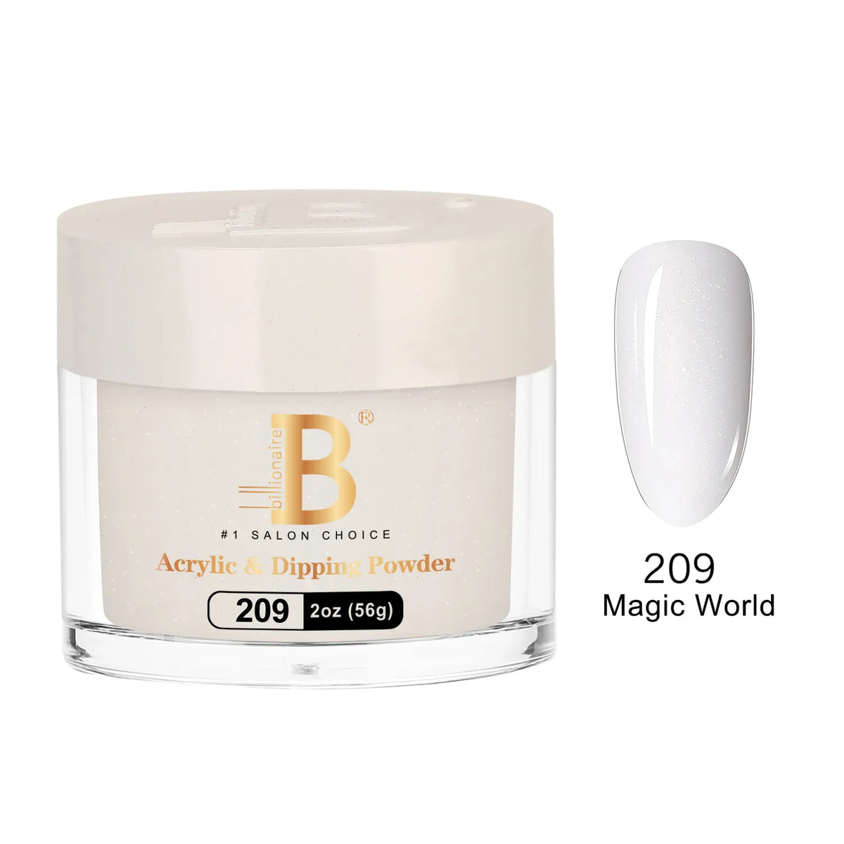 Billionaire Imperial Acrylic & Dipping Powder 209 Magic World 2 oz jar