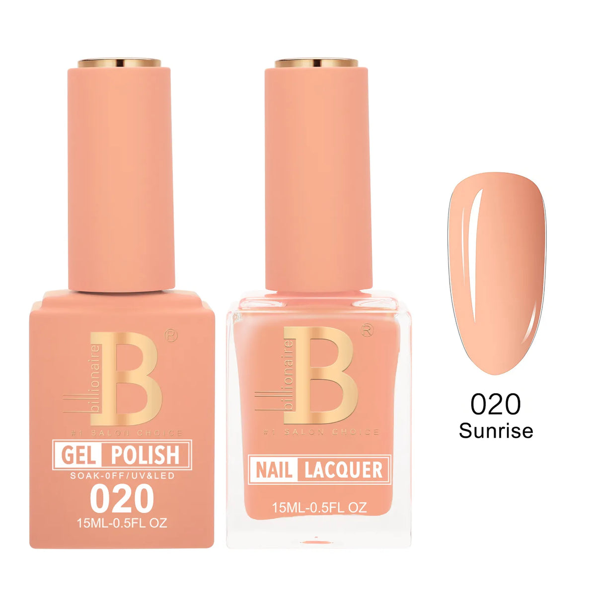 Billionaire Imperial 020 Sunrise - Duo Gel Polish & Lacquer