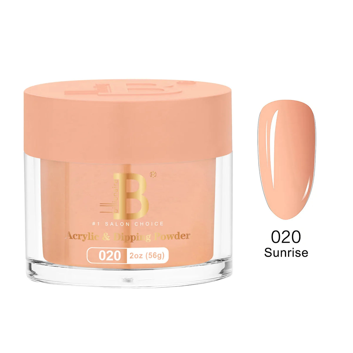 Billionaire Imperial Acrylic & Dipping Powder 020 Sunrise 2 oz jar