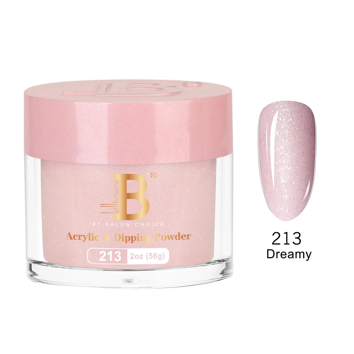 Billionaire Imperial Acrylic & Dipping Powder 213 Dreamy 2 oz jar