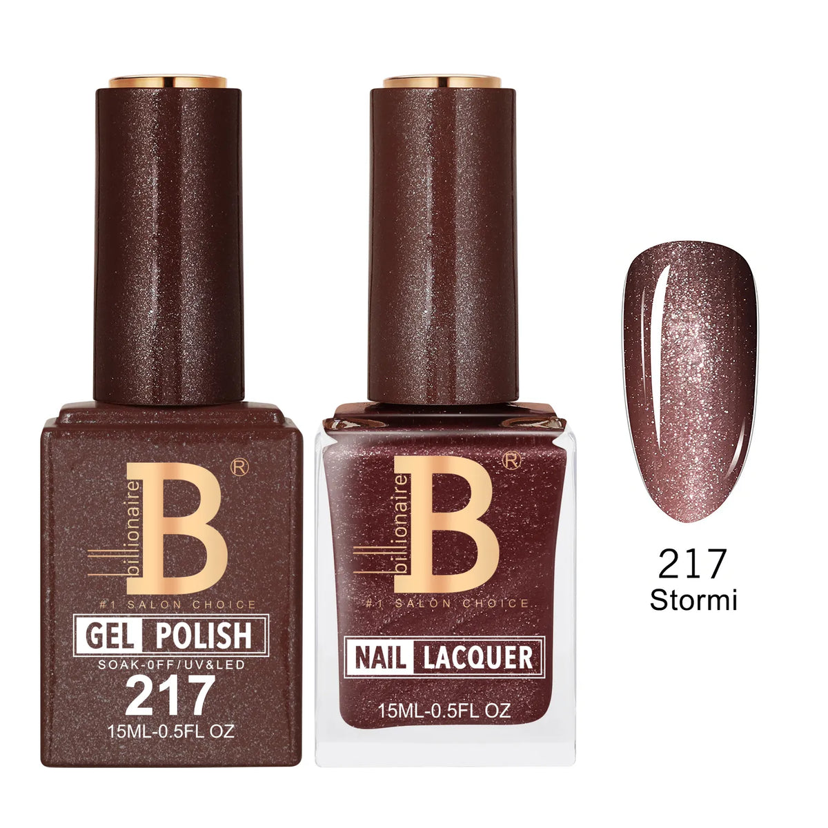 Billionaire Imperial 217 Stormi - Duo Gel Polish & Lacquer