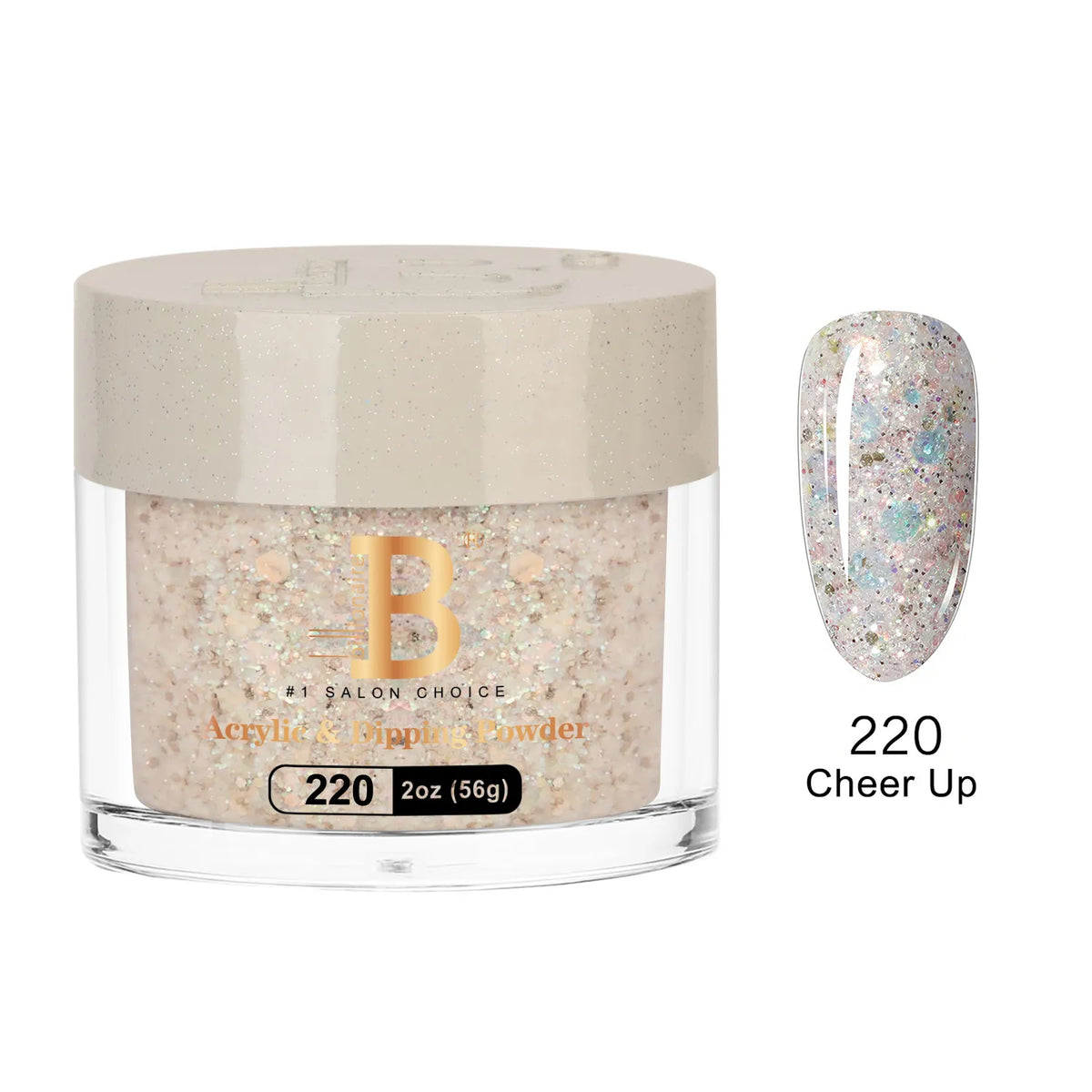 Billionaire Imperial Acrylic & Dipping Powder 220 Cheer Up 2 oz jar
