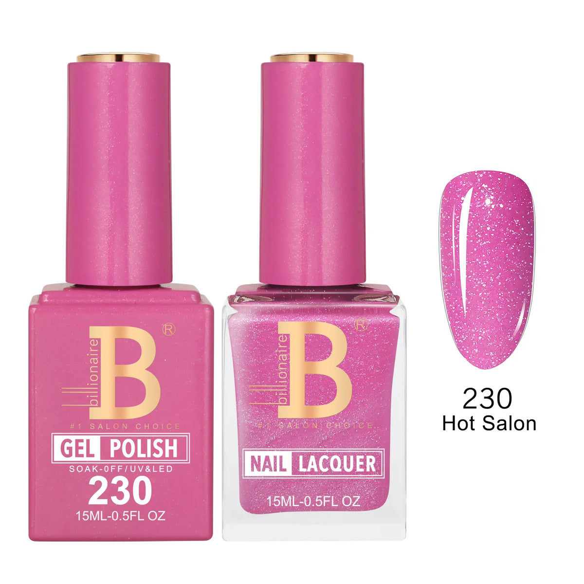 Billionaire Imperial 230 Hot Salon - Duo Gel Polish & Lacquer