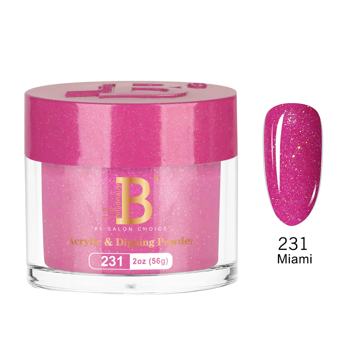 Billionaire Imperial Acrylic & Dipping Powder 231 Miami 2 oz jar
