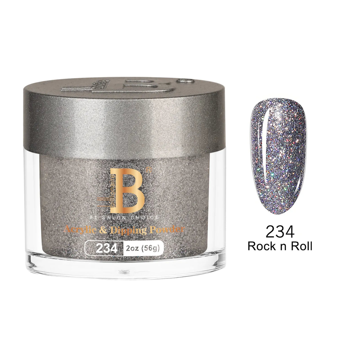 Billionaire Imperial Acrylic & Dipping Powder 234 Rock n Roll 2 oz jar